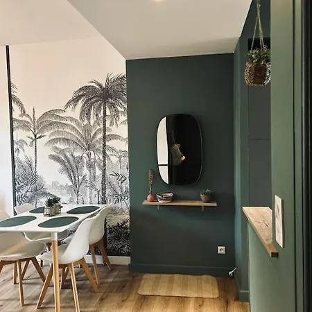 Le Nid Vert, T2 Cocooning A Rennes, Proche Gare *